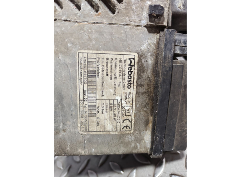 Автономный отопитель к BMW 5 E39, 2002г.