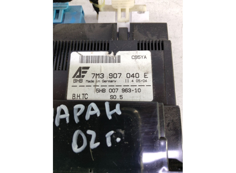 Блок управления печки/климат-контроля к Volkswagen Sharan, 2002г.