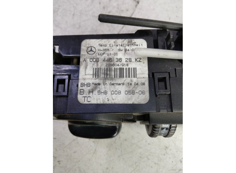 Блок управления печки/климат-контроля к Mercedes Sprinter, 2002г.