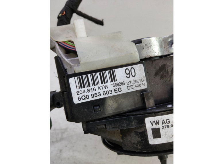 Переключатель подрулевой (стрекоза) к Skoda Fabia, 2010г.