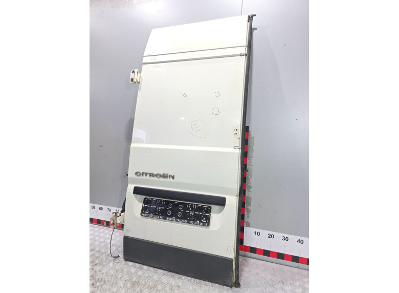 Накладка подсветки номера к Peugeot Boxer, 2008г.