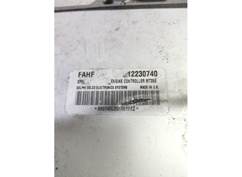 Блок управления двигателем к Opel Astra, 2003г.