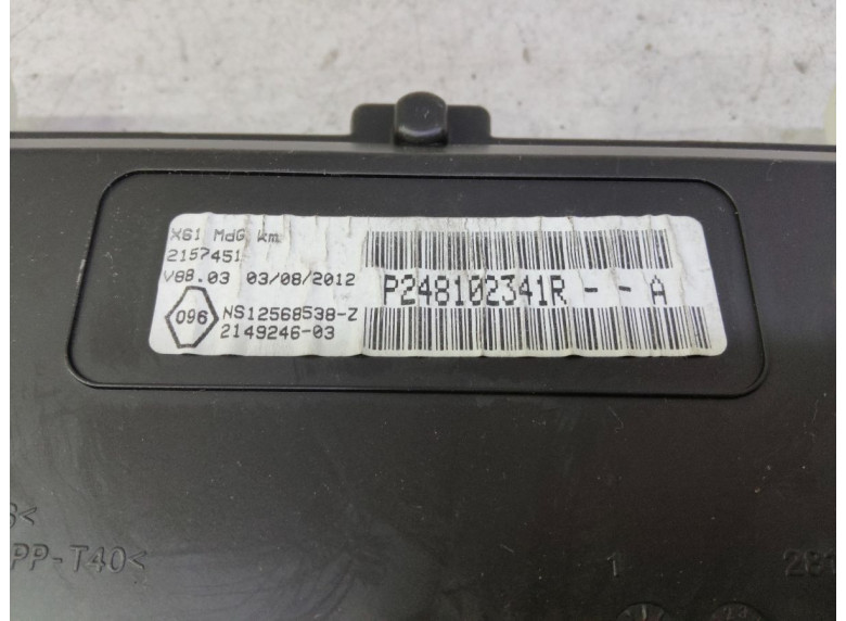 Щиток приборов (приборная панель) к Renault Kangoo, 2012г.