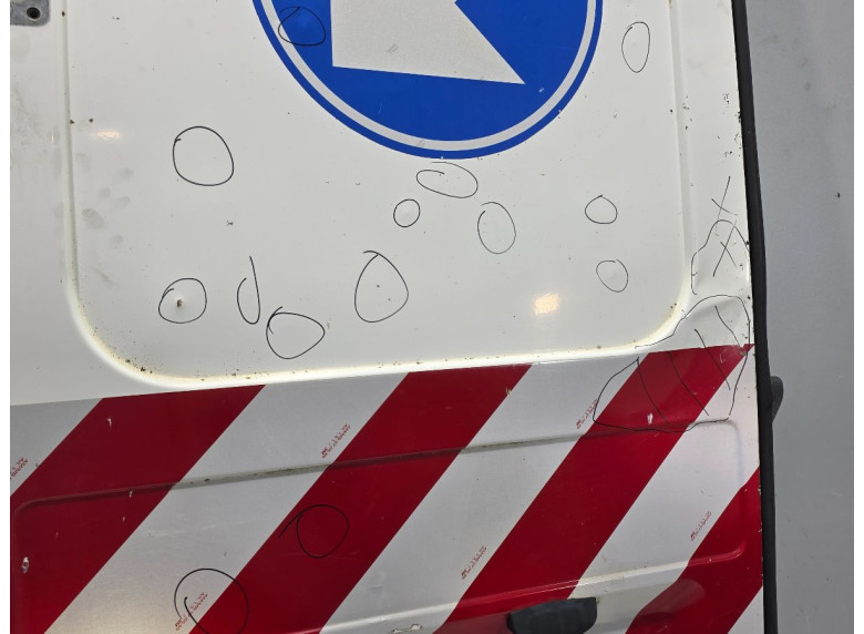 Дверь задняя распашная левая к Fiat Ducato, 2002г.