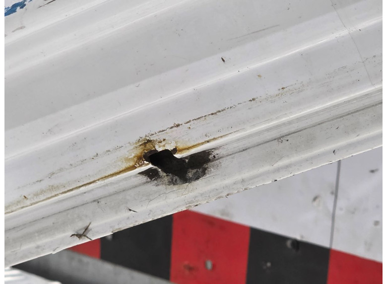 Дверь задняя распашная левая к Mercedes Sprinter, 2010г.