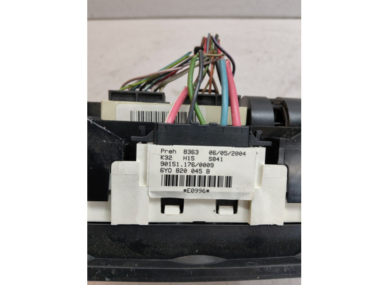 Блок управления печки/климат-контроля к Skoda Fabia, 2004г.