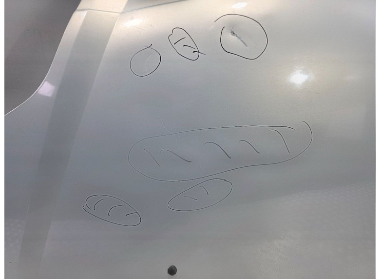 Капот к Renault Scenic, 2001г.