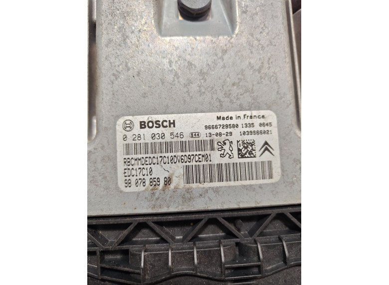 Блок управления двигателем к Citroen C4, 2013г.