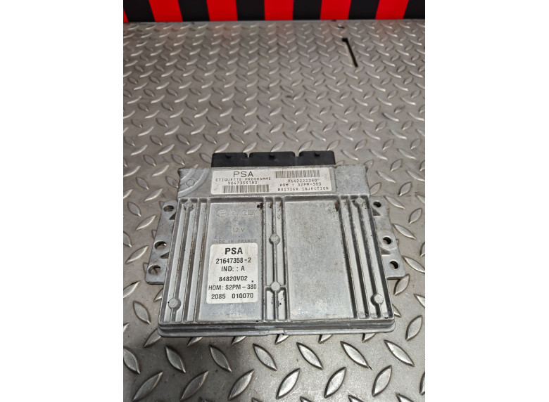 Блок управления двигателем к Peugeot 206, 2006г.