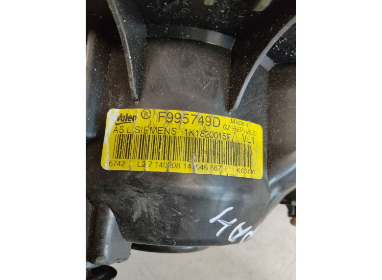 Моторчик печки к Volkswagen Touran, 2008г.