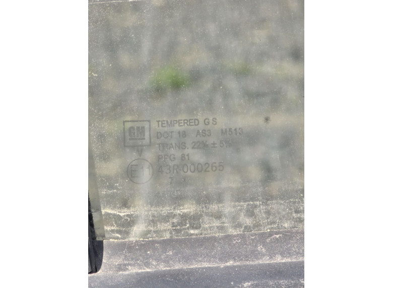 Стекло двери задней правой к Opel Meriva, 2008г.