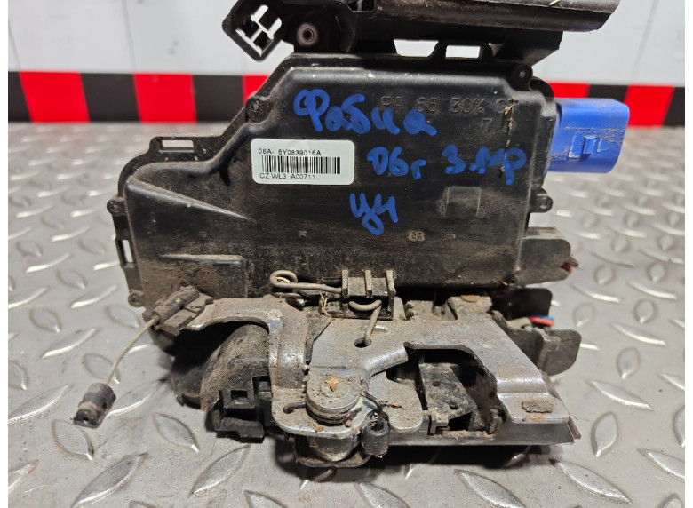 Замок двери задней правой к Skoda Fabia, 2007г.