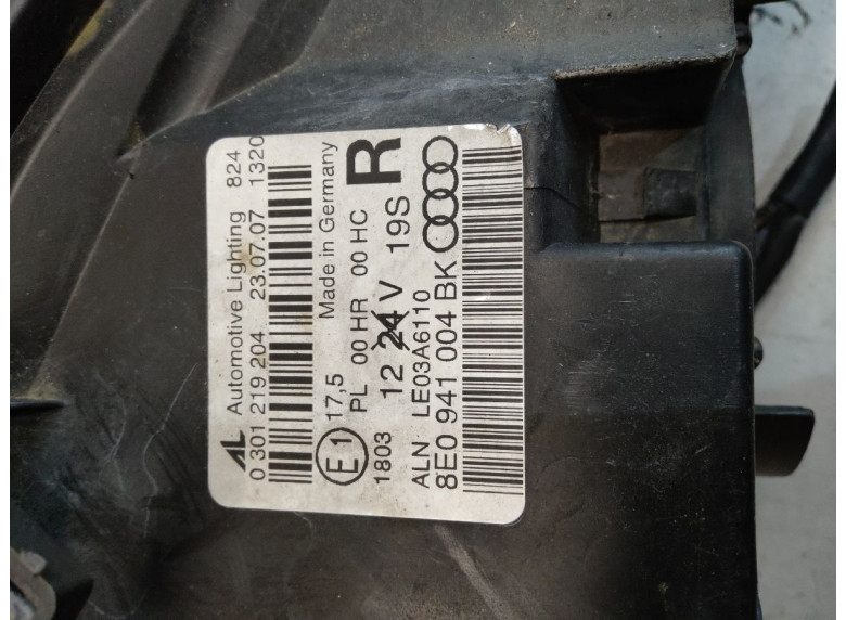 Фара правая к Audi A4, 2007г.