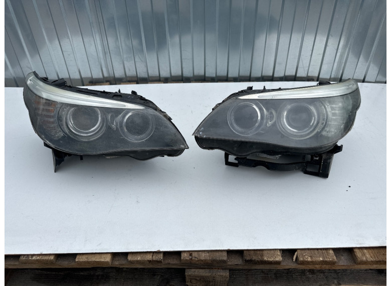 Фара передняя (комплект) к BMW 5 E60/E61, 2007г.