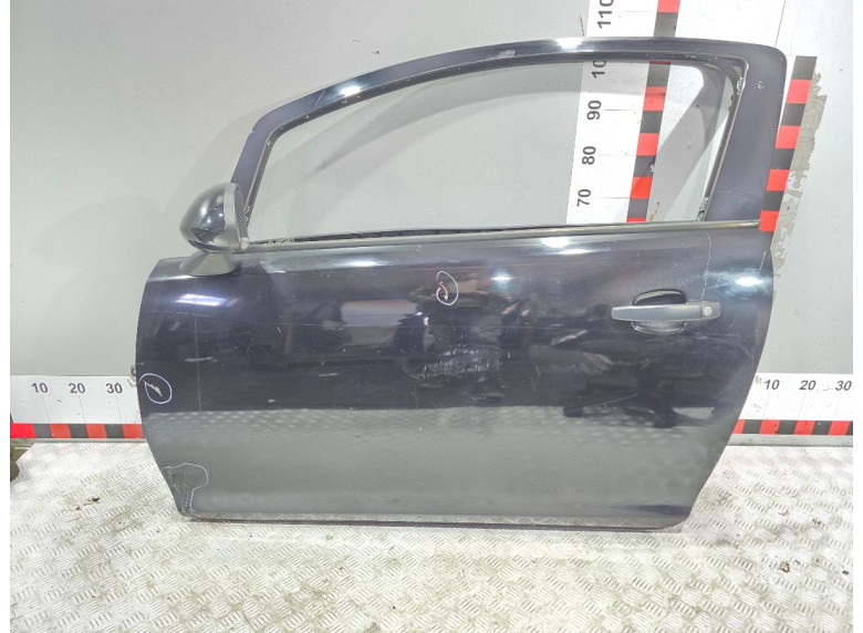 Дверь передняя левая к Opel Corsa, 2009г.