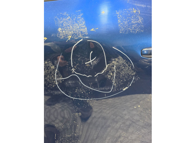 Дверь задняя левая к Renault Scenic, 2021г.
