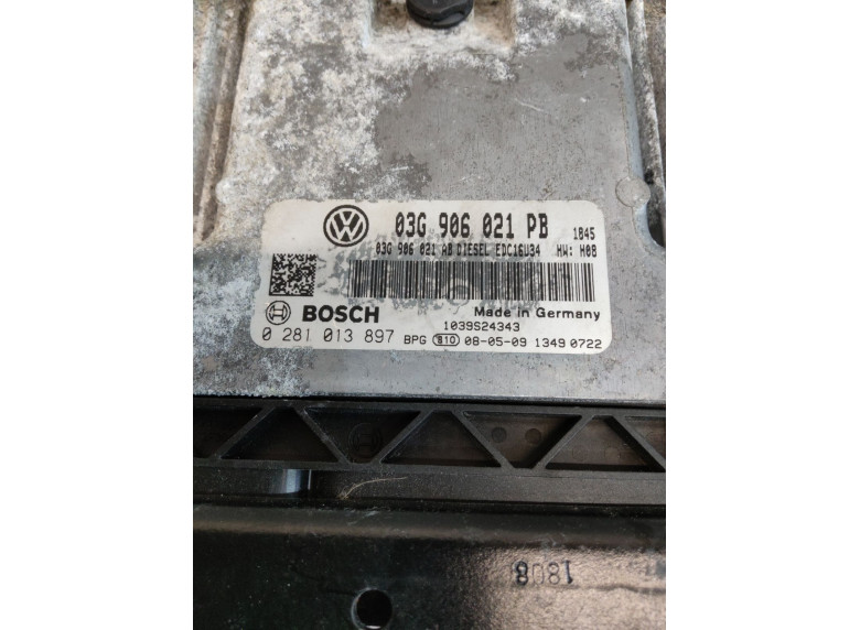 Блок управления двигателем к Volkswagen Passat, 2008г.