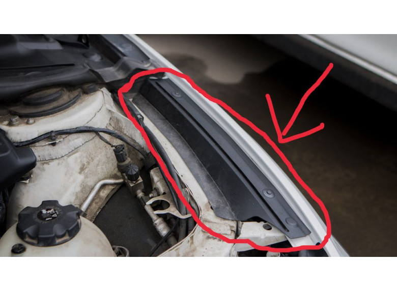 Уплотнитель капота к BMW 3 F30/F31/GT F34, 2015г.