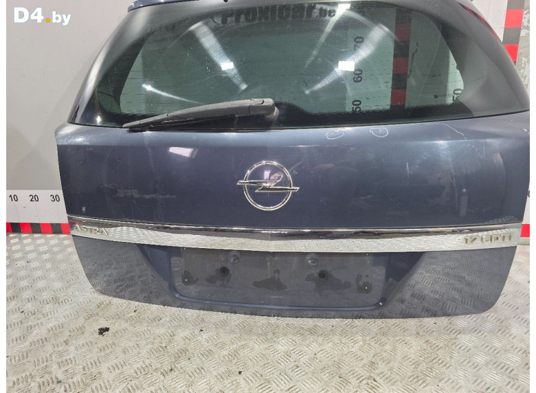 Накладка подсветки номера к Opel Astra 2008 г.