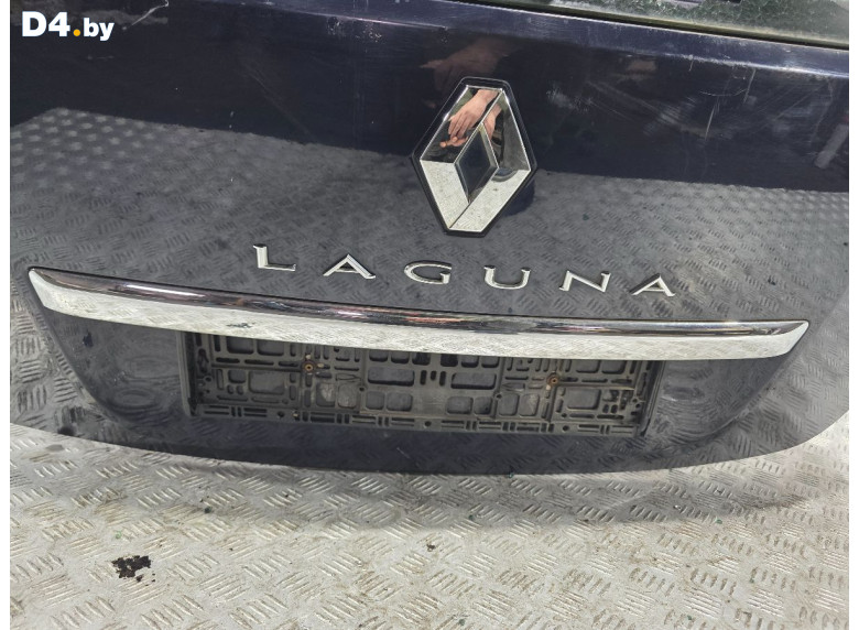 Накладка подсветки номера к Renault Laguna 2010 г.