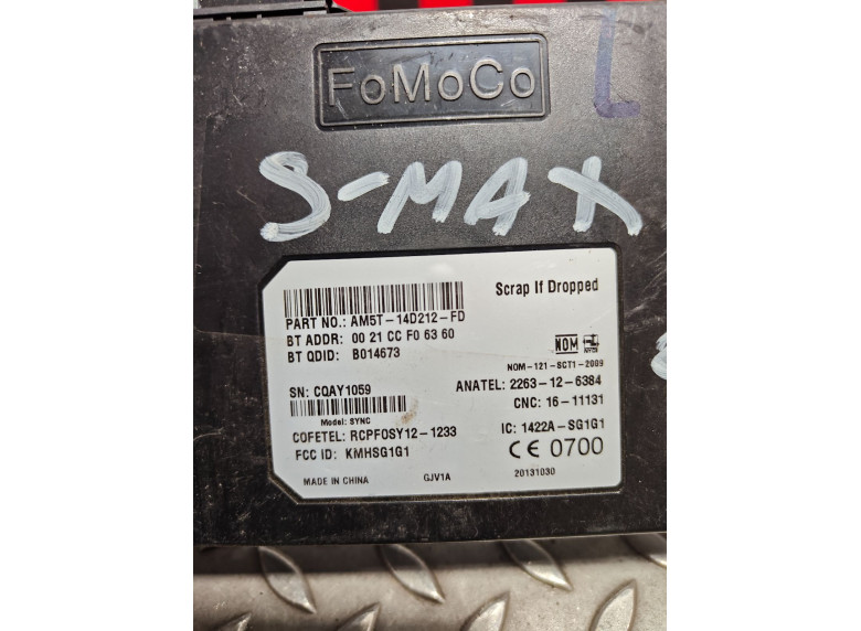Блок Bluetooth к Ford S-Max, 2011г.