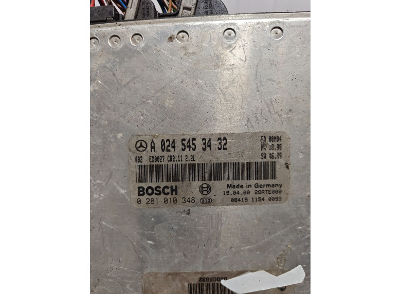 Блок управления двигателем к Mercedes C W203, 2001г.