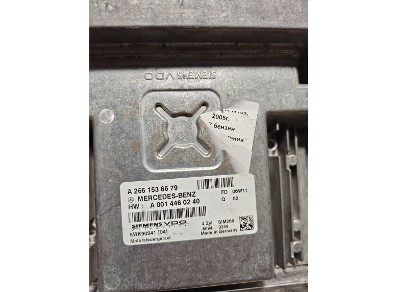 Блок управления двигателем к Mercedes A W169, 2006г.
