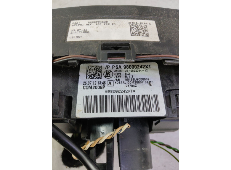Переключатель подрулевой (стрекоза) к Peugeot 508, 2012г.