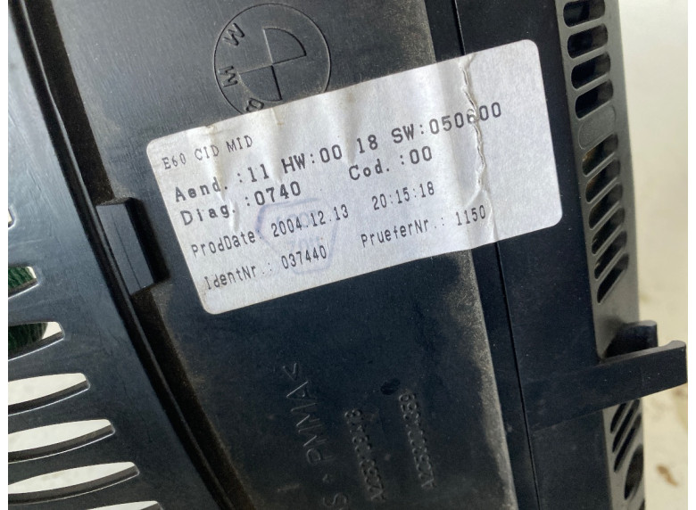 Дисплей к BMW 5 E60/E61, 2004г.