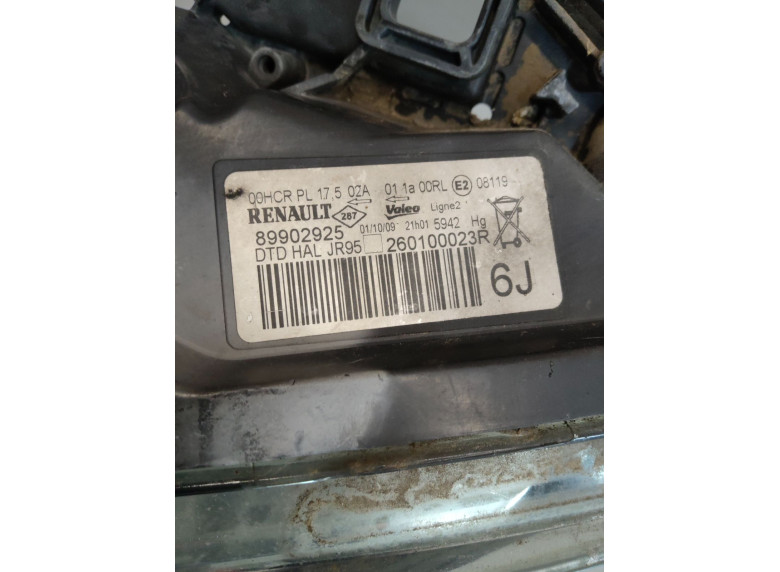 Фара правая к Renault Grand Scenic, 2009г.