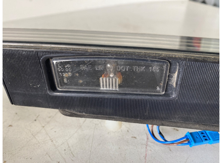 Подсветка номера к BMW 7 E65/E66, 2002г.
