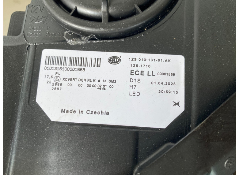 Фара передняя (комплект) к BMW 5 F10/F11/GT F07, 2012г.