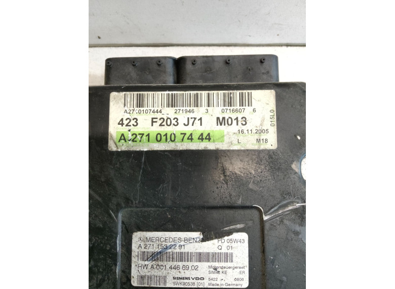 Блок управления двигателем к Mercedes C W203, 2005г.