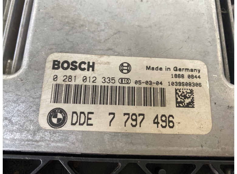 Блок управления двигателем к BMW 1 E87/E81/E82/E88, 2005г.