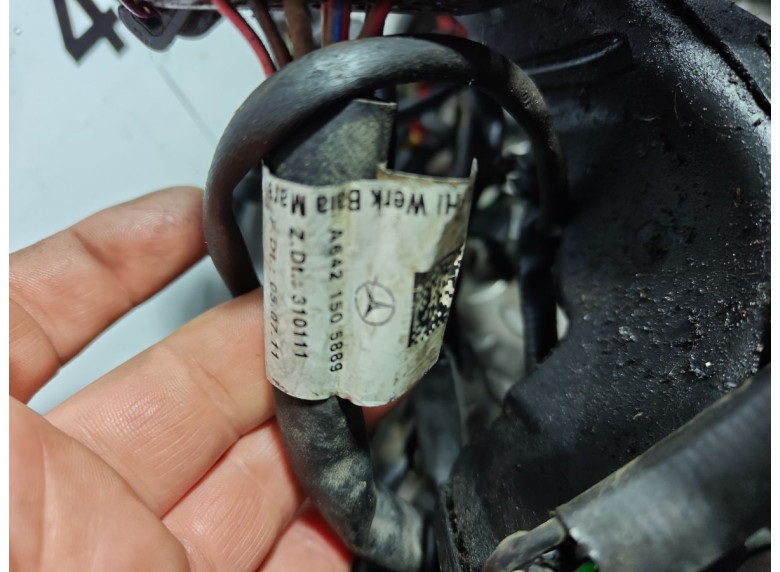 Проводка двигателя к Mercedes ML W166, 2011г.