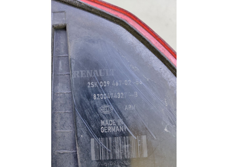Фонарь задний правый к Renault Scenic, 2006г.