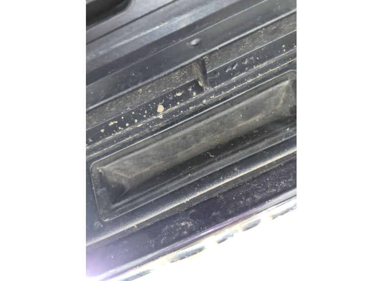 Накладка подсветки номера к Audi A6, 2009г.