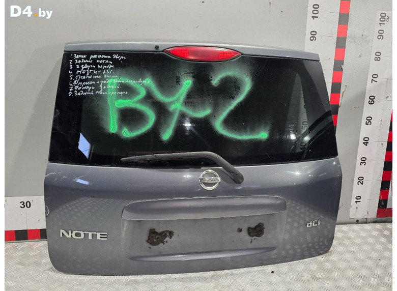Моторчик заднего стеклоочистителя (дворника) к Nissan Note 2006 г.
