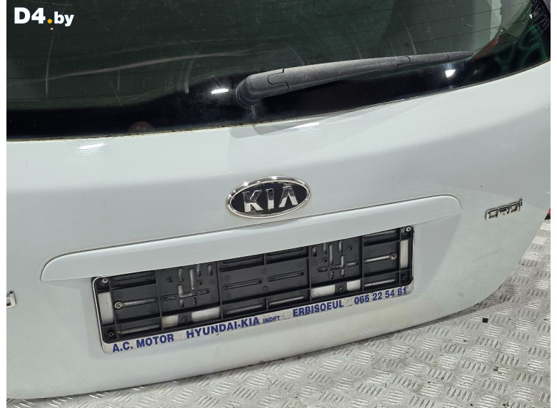 Накладка подсветки номера к Kia Ceed 2009 г.
