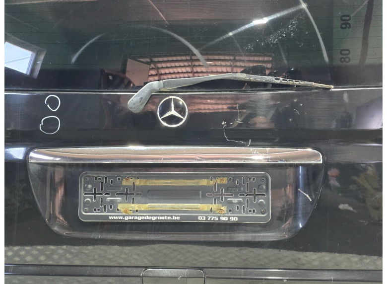 Накладка подсветки номера к Mercedes Vito W639, 2009г.