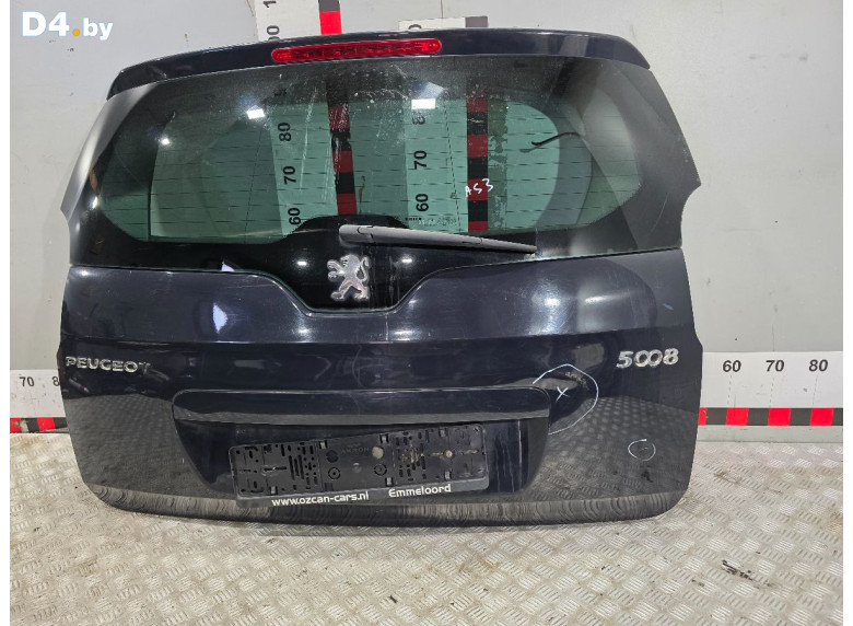 Накладка подсветки номера к Peugeot 5008 2010 г.