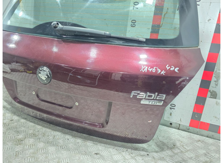 Крышка багажника (дверь 3-5) к Skoda Fabia, 2009г.