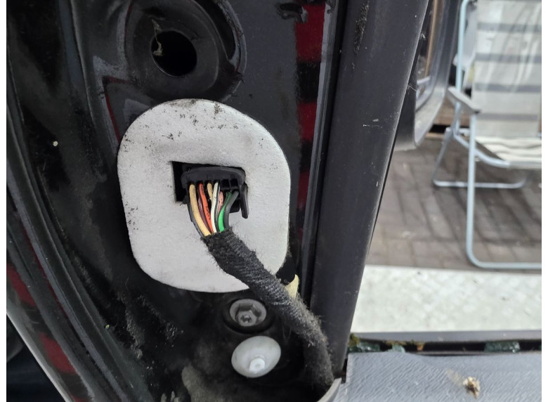 Зеркало наружное правое к Renault Kangoo, 2011г.