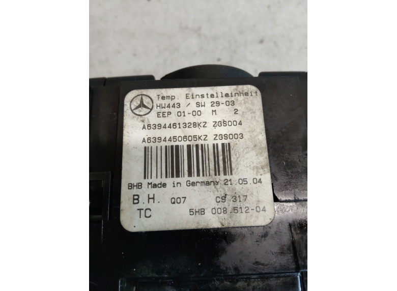 Блок управления печки/климат-контроля к Mercedes Vito W639, 2004г.