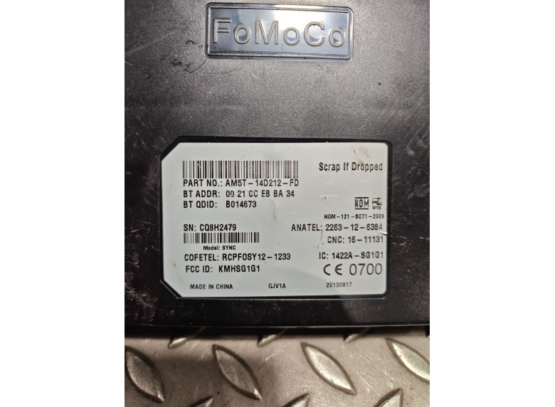 Блок Bluetooth к Ford Tourneo Connect, 2013г.