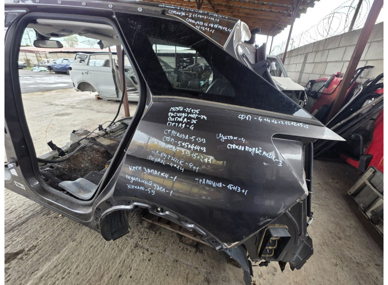 Четверть задняя левая к Peugeot 3008, 2021г.