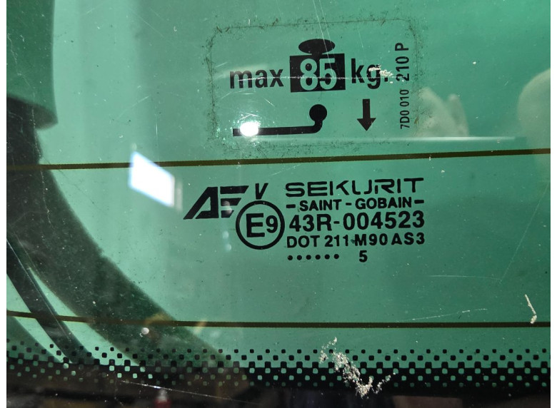 Крышка багажника (дверь 3-5) к Seat Alhambra, 2003г.