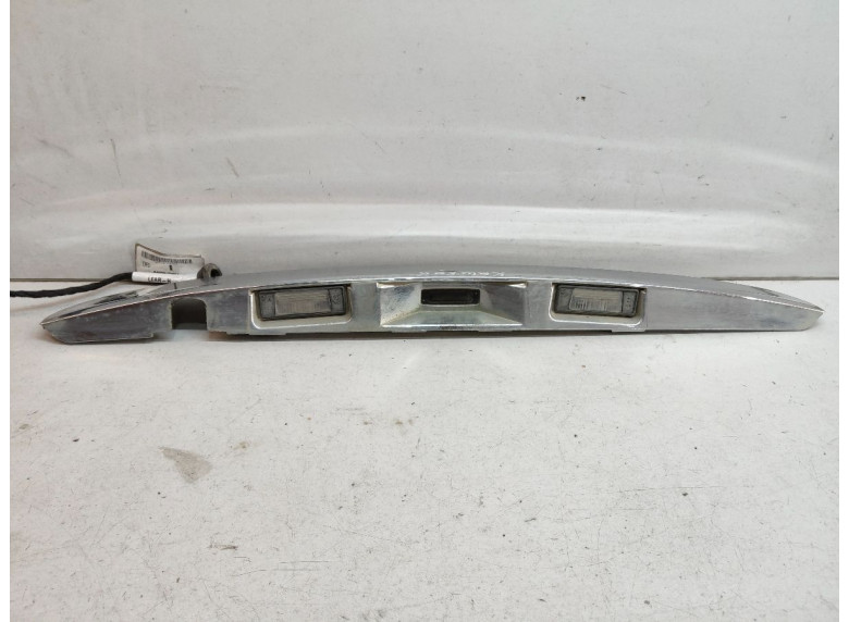 Накладка подсветки номера к Nissan Qashqai, 2011г.
