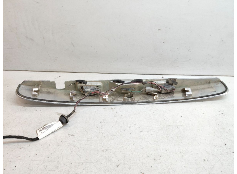 Накладка подсветки номера к Nissan Qashqai, 2011г.