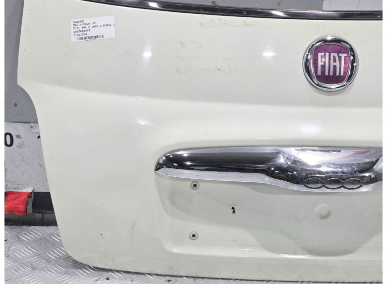 Крышка багажника (дверь 3-5) к Fiat 500, 2015г.